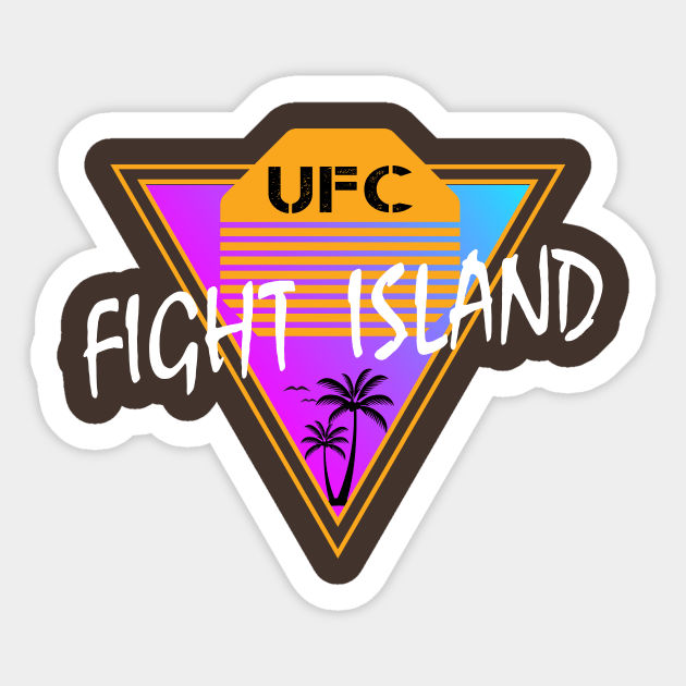 Fight island Sticker by Gtrx20
